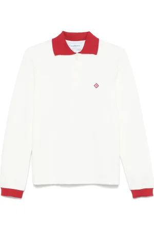 Casablanca Polo à logo imprimé