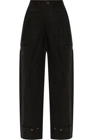 Issey Miyake Pantalon à coupe ample