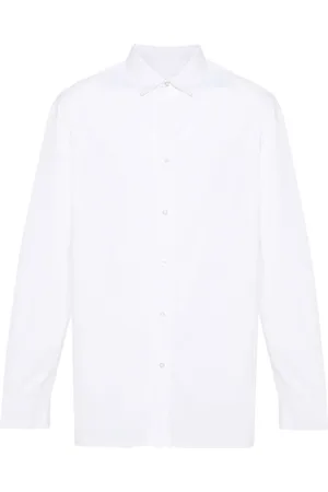 Jil Sander Chemise en popeline à col italien
