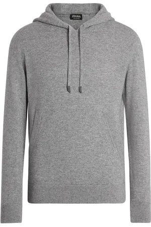 Ermenegildo Zegna Hoodie en cachemire à lien de resserrage