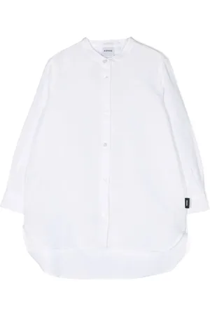 Aspesi Chemise en coton à col officier