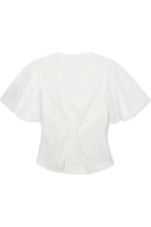 Simkhai Blouse Rebel à col v