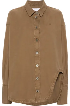The Attico Manteau à col italien