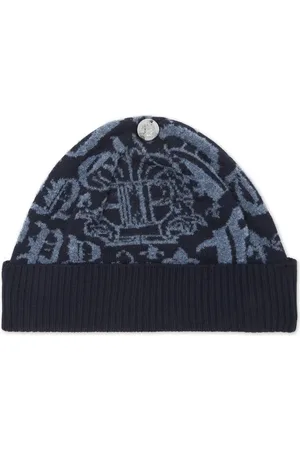 Philipp Plein Bonnet à logo en jacquard