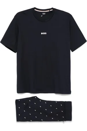 HUGO BOSS Pyjama à logo imprimé