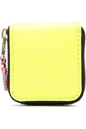 Comme des Garçons Porte-monnaie zippé en cuir