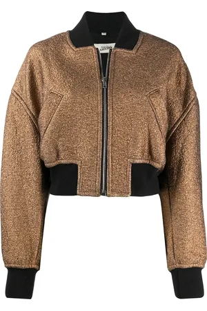 Jean Paul Gaultier Veste bomber à effet pailleté