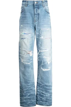 AMIRI Jean slim à effet usé