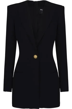 Balmain Robe courte à simple boutonnage