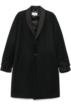 Maison Margiela Manteau droit à simple boutonnage