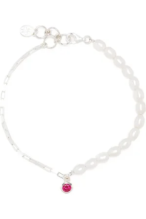 Dower and Hall Bracelet Luna orné de grenat
