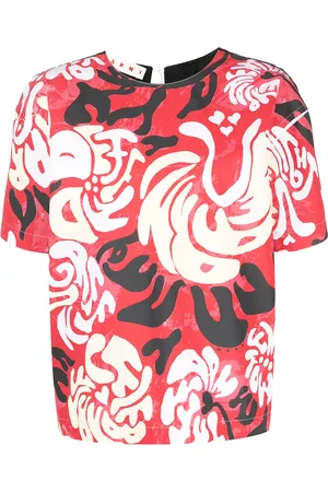 Marni Blouse imprimée à manches courtes