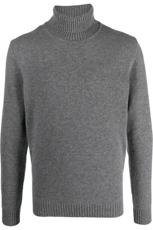 CENERE GB Pull en cachemire à col roulé