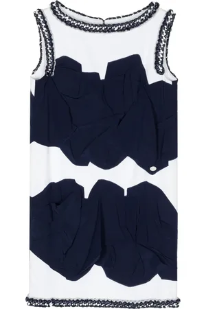 CHANEL Robe courte à volants (années 2000)