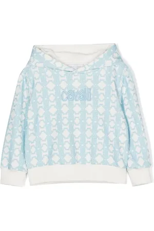 Roberto Cavalli Hoodie à imprimé monogrammé