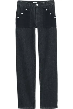 Filippa K Jean droit à poches contrastantes