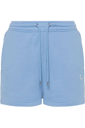 Maison Kitsuné Short de sport à patch logo