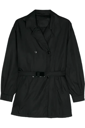 Prada Trench ceinturé à boutonnière croisée (années 2000)
