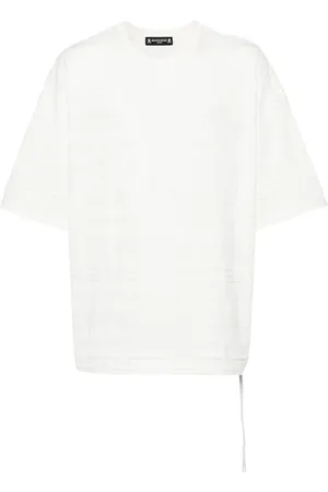 MASTERMIND JAPAN T-shirt en coton à logo jacquard