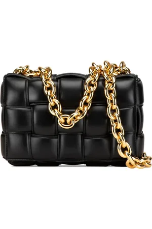 Bottega Veneta Sac à main Padded Chain Cassette en cuir Nappa Intrecciato (2012-2024)