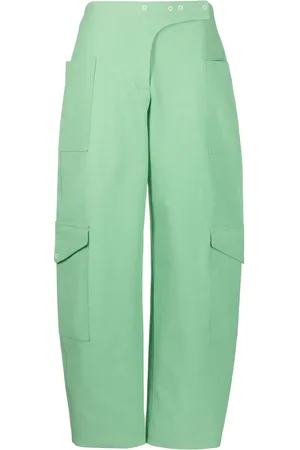 Ganni Pantalon fuselé à poches cargo