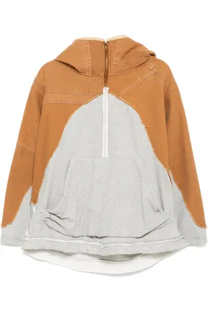 GREG LAUREN Hoodie à empiècements