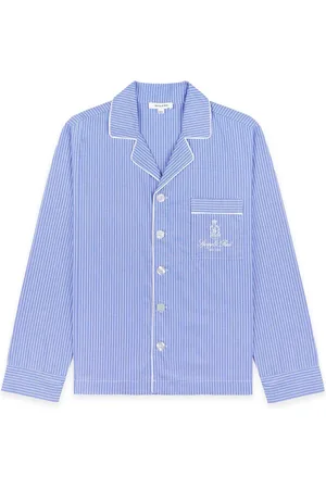 Sporty & Rich Chemise de pyjama Vendome à rayures