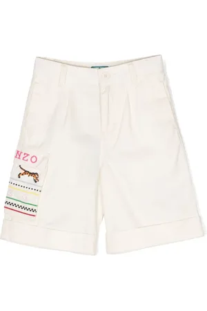 Kenzo Short en coton à broderies