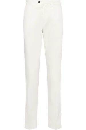 corneliani Pantalon chino à coupe fuselée