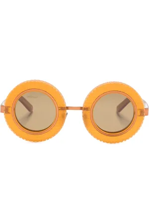 OFF-WHITE Lunettes de soleil Chicago à monture ronde