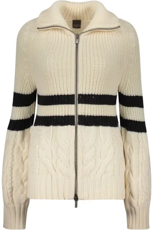 LORENA ANTONIAZZI Cardigan en maille torsadée