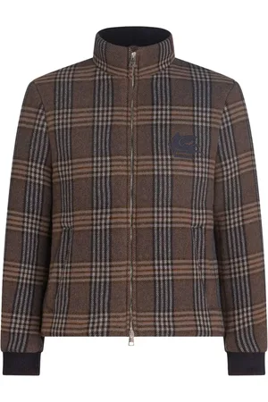 Etro Veste matelassée à carreaux