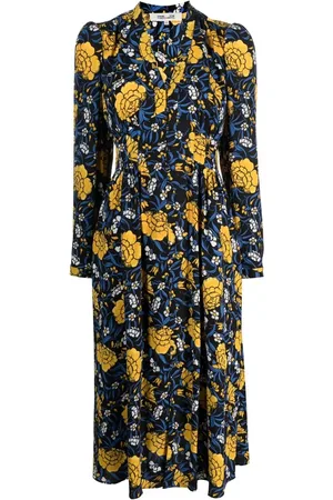 Diane von Furstenberg Robe mi-longue à col v