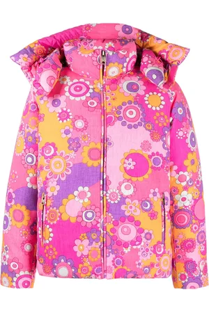ERL Veste fleurie à capuche