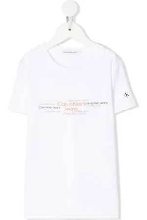 Calvin Klein T-shirt en coton à logo imprimé