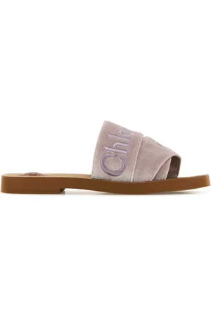 Chloé Chaussons à logo brodé