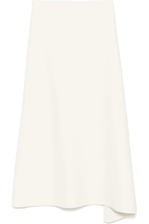 Jil Sander Jupe en maille à coupe longue