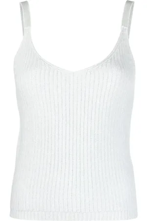 Allude Haut en cachemire à design nervuré