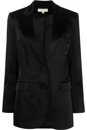 Michael Kors Blazer en satin à coupe droite