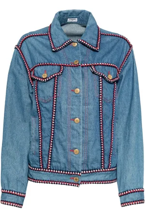 CHANEL Veste en jean à simple boutonnage (1993)