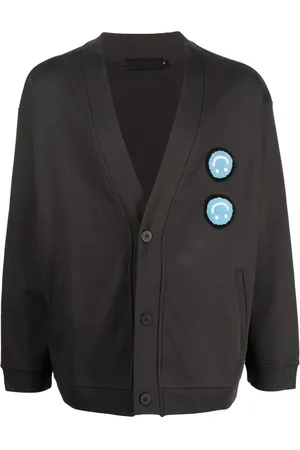 Off-Duty Cardigan Flak à détail de patch
