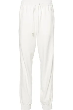 HERNO Pantalon de jogging à rayures latérales
