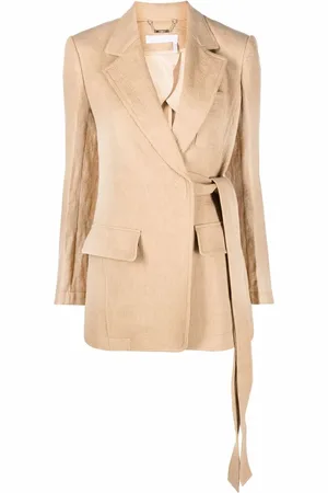 Chloé Veste boutonnée à revers crantés