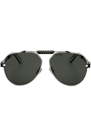 Philipp Plein Lunettes de soleil à monture pilote