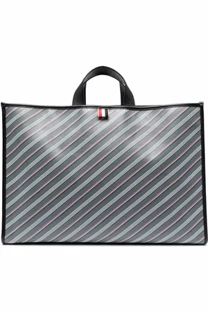 Thom Browne Sac cabas à motif monogrammé