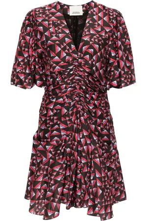 Isabel Marant Robe courte Lienne à fronces