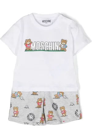 Moschino Ensemble haut-short à imprimé Teddy Bear