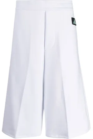 OAMC Short de sport en coton à patch logo