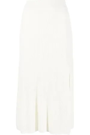RAG&BONE Jupe mi-longue Soleil en maille nervurée