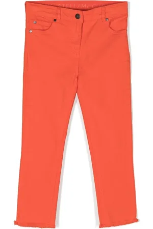 Stella McCartney Jean droit à taille mi-haute